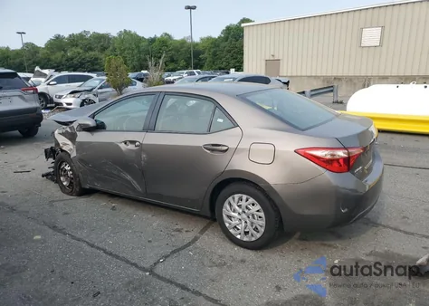2019 Toyota Corolla L из США, поврежденный, VIN 2T1BURHEXKC155410